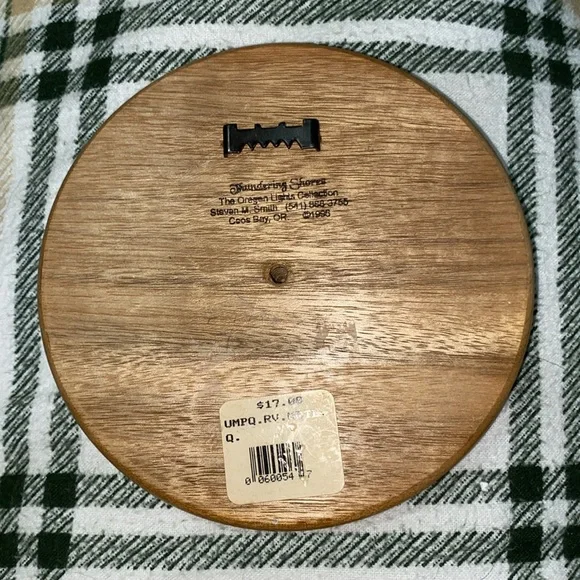 Umpqua River, Oregon 5” Myrtlewood Engraved Plaque by Steven Smith-Oregon Lights - Picture 4 of 8